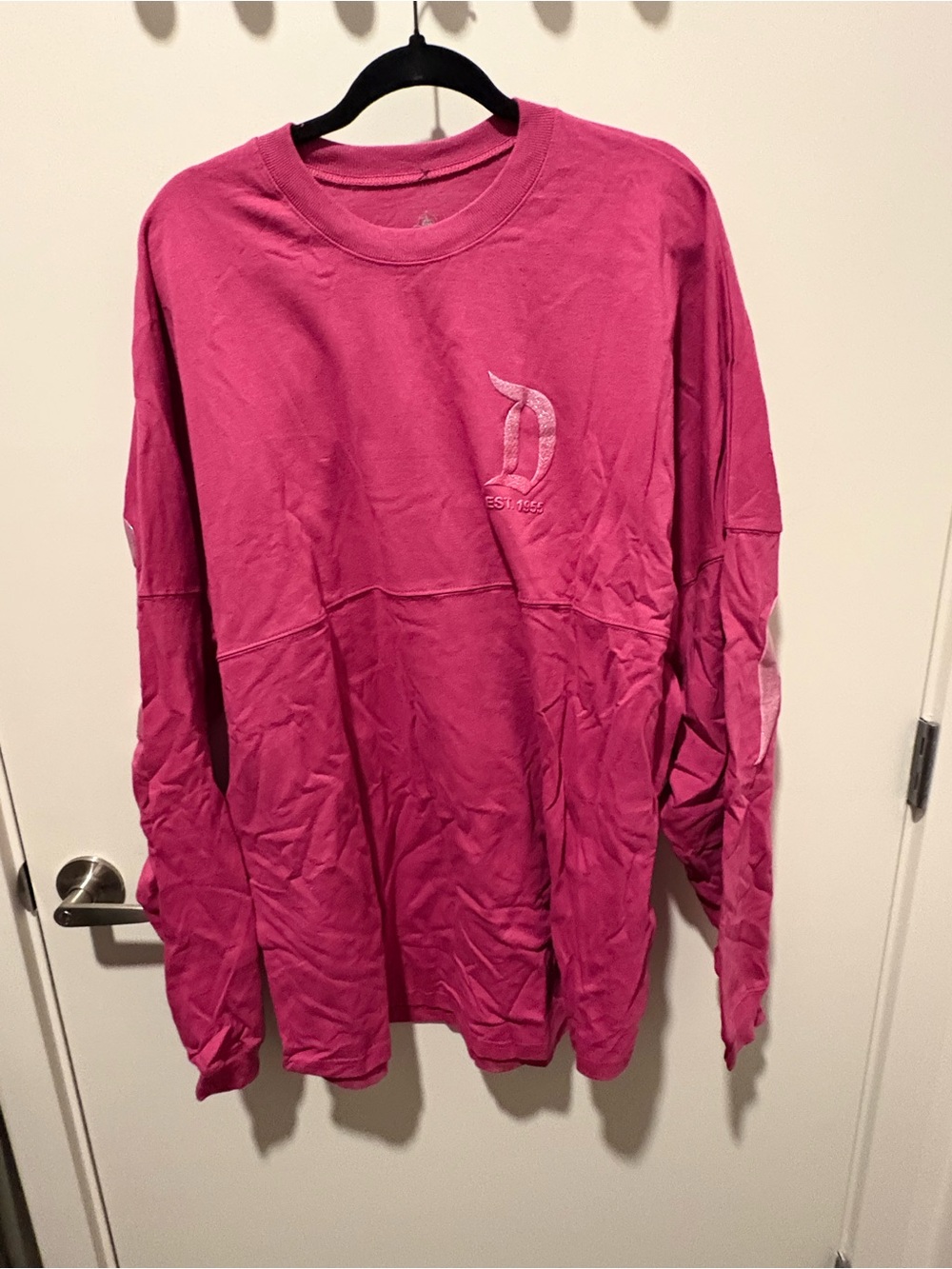 Disney Parks Pink Glitter Spirit Jersey XXL